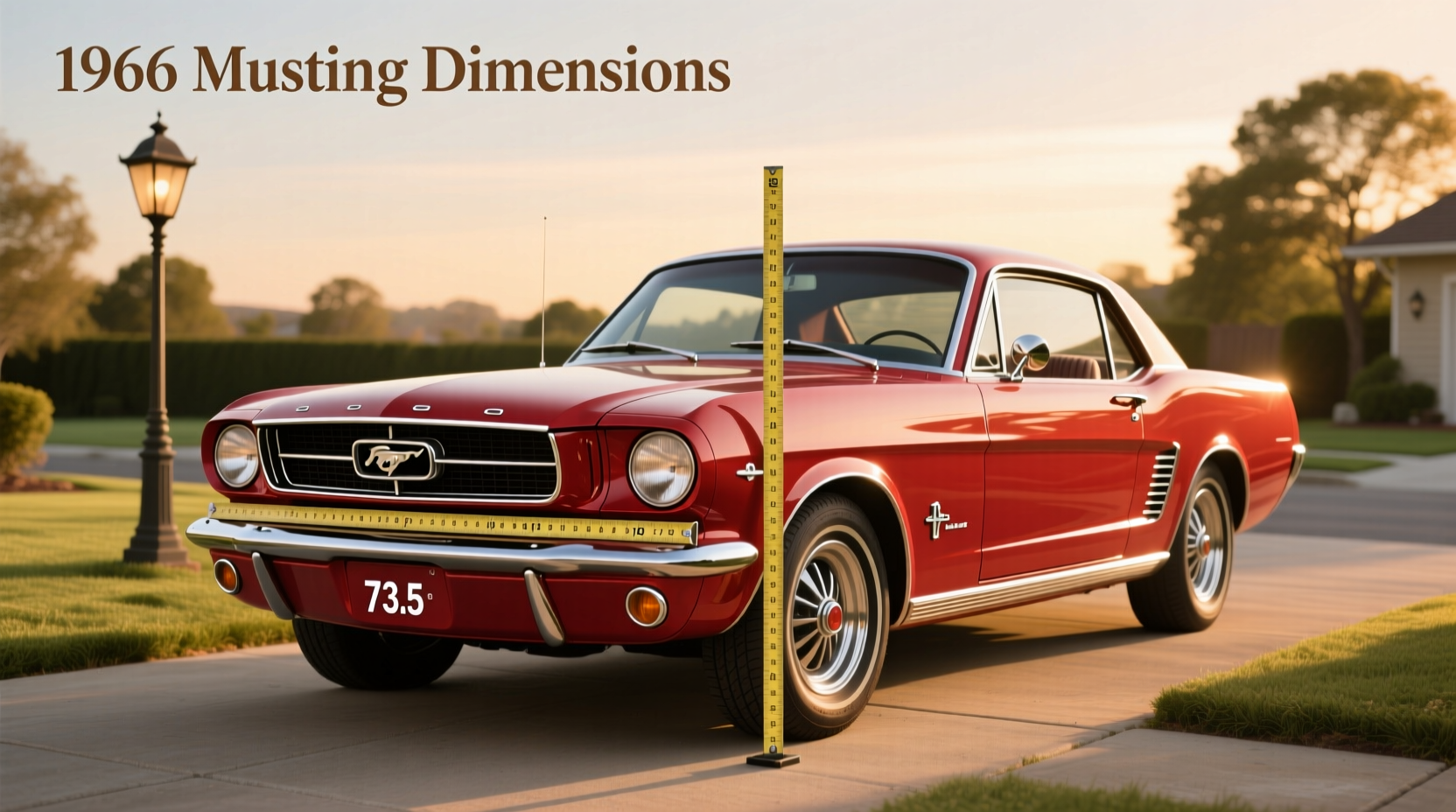 1966 mustang dimensions buying guide