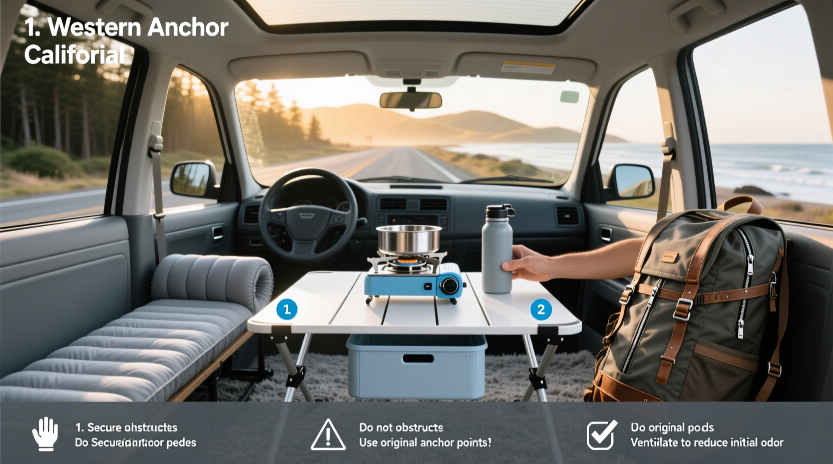 How to Choose Location Camping Car USA San Francisco