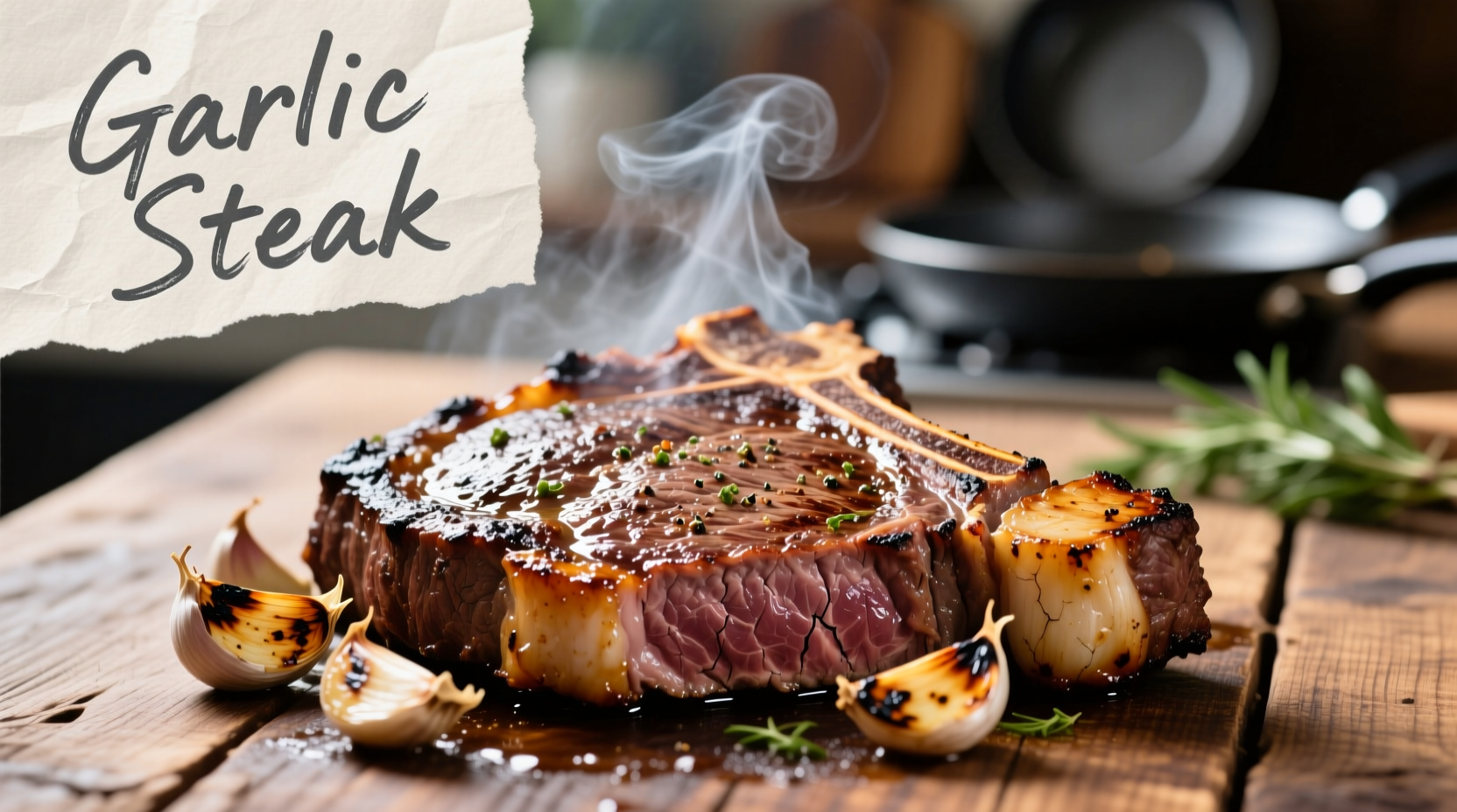 Perfect Garlic Steak: Temperature & Timing Guide