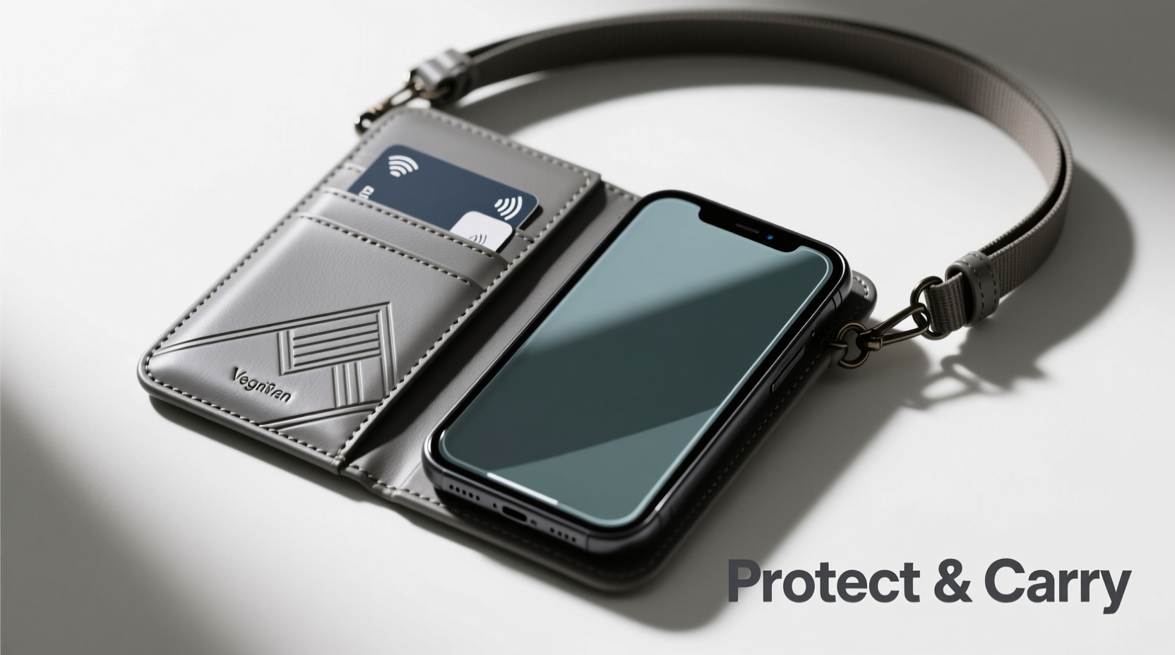 crossbody case and a screen protector or is a crossbody wallet case enough