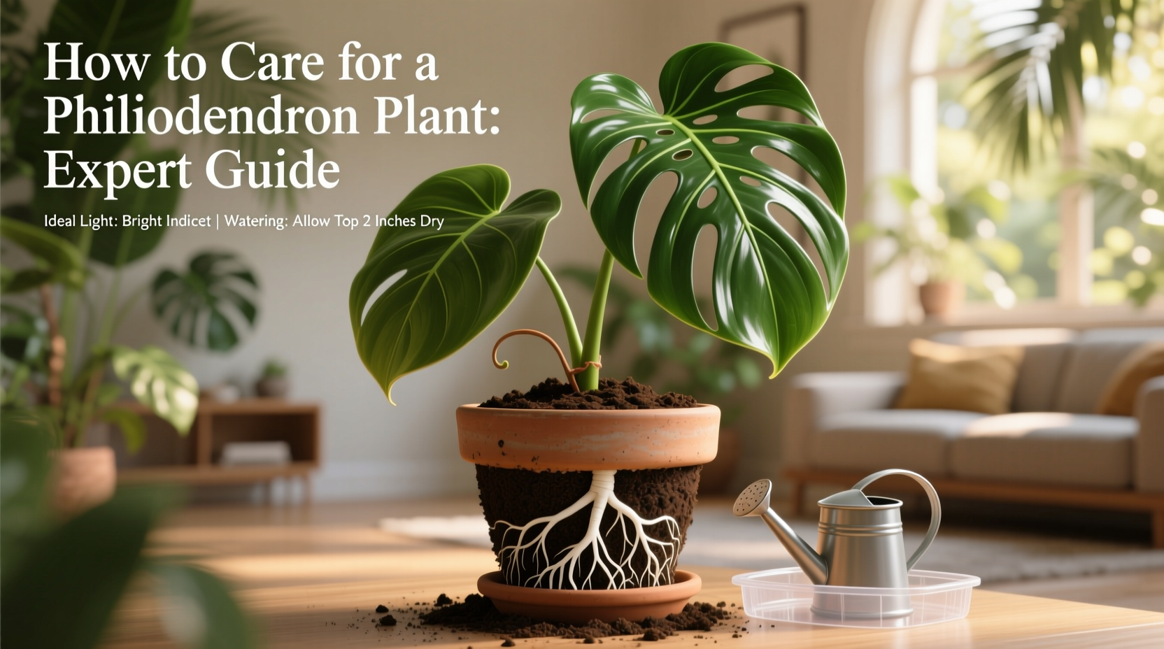 how to care for a philodendron plant