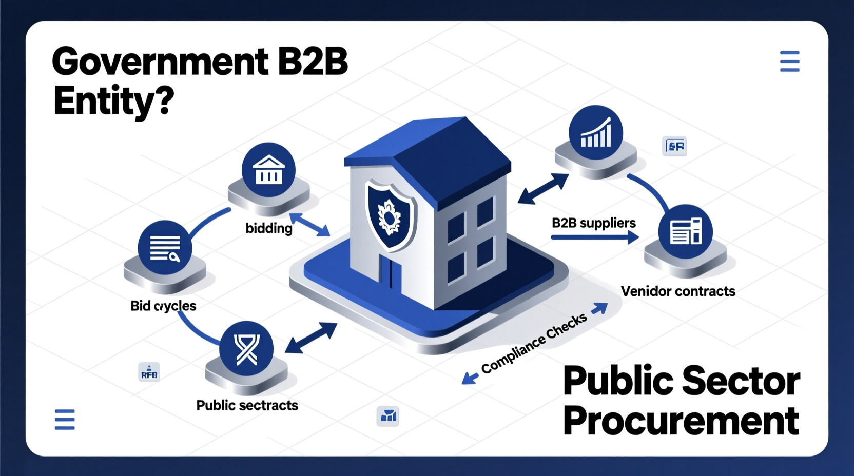 is a police dept a government b2b