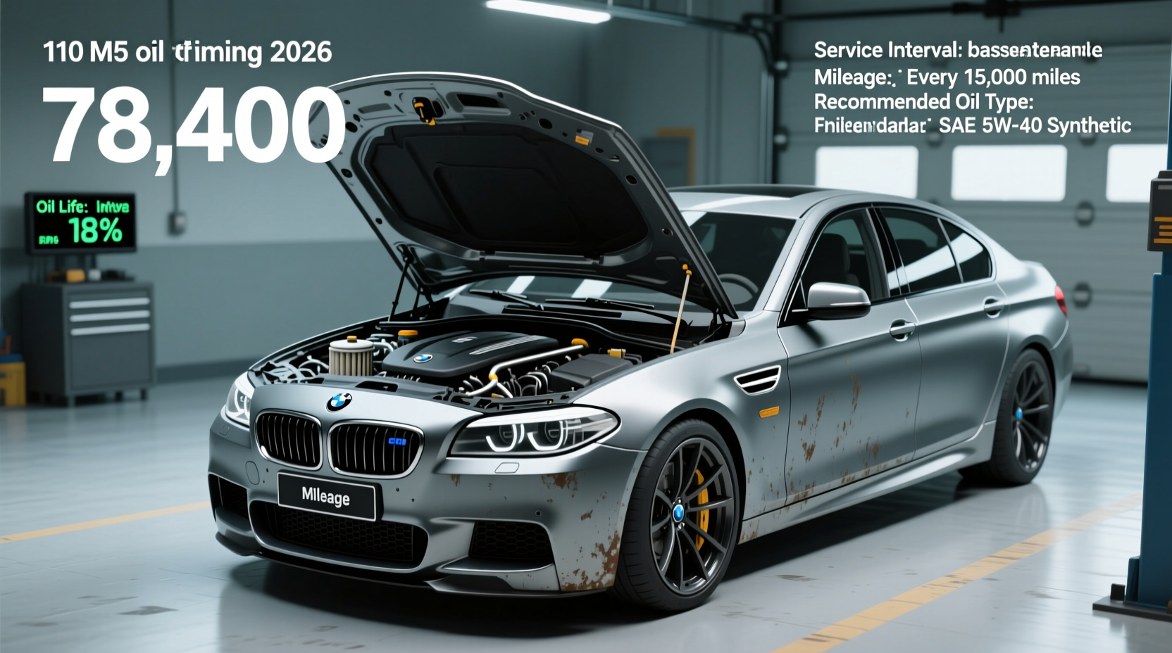 f10 m5 oil change 2026