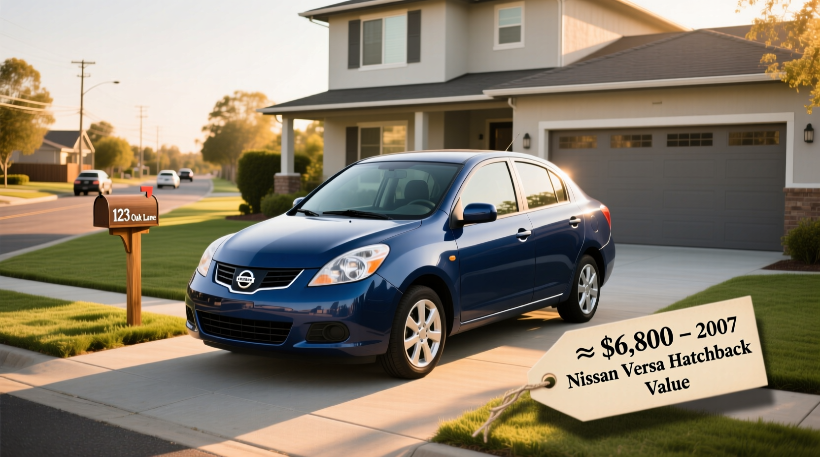2007 nissan versa hatchback value guide