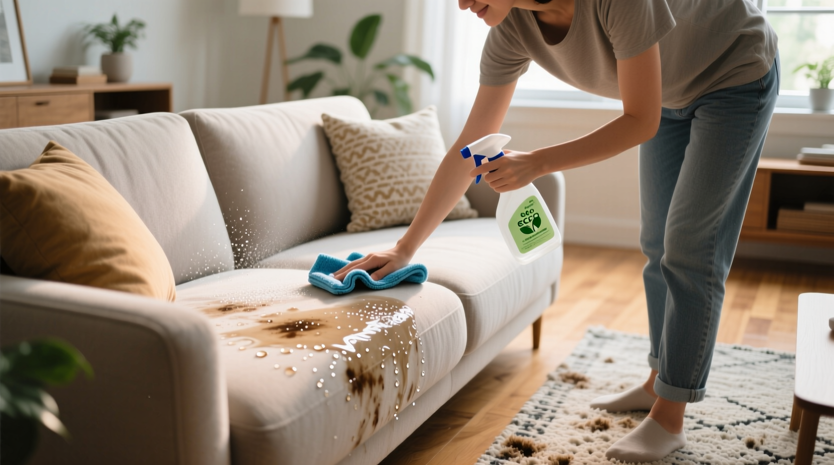 how to sanitize fabric soft surfaces home