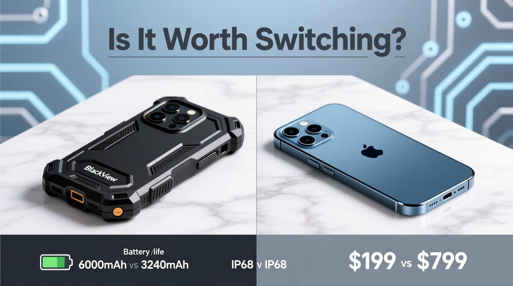 blackview a95 vs iphone 13 is it even worth switching from iphone to blackview