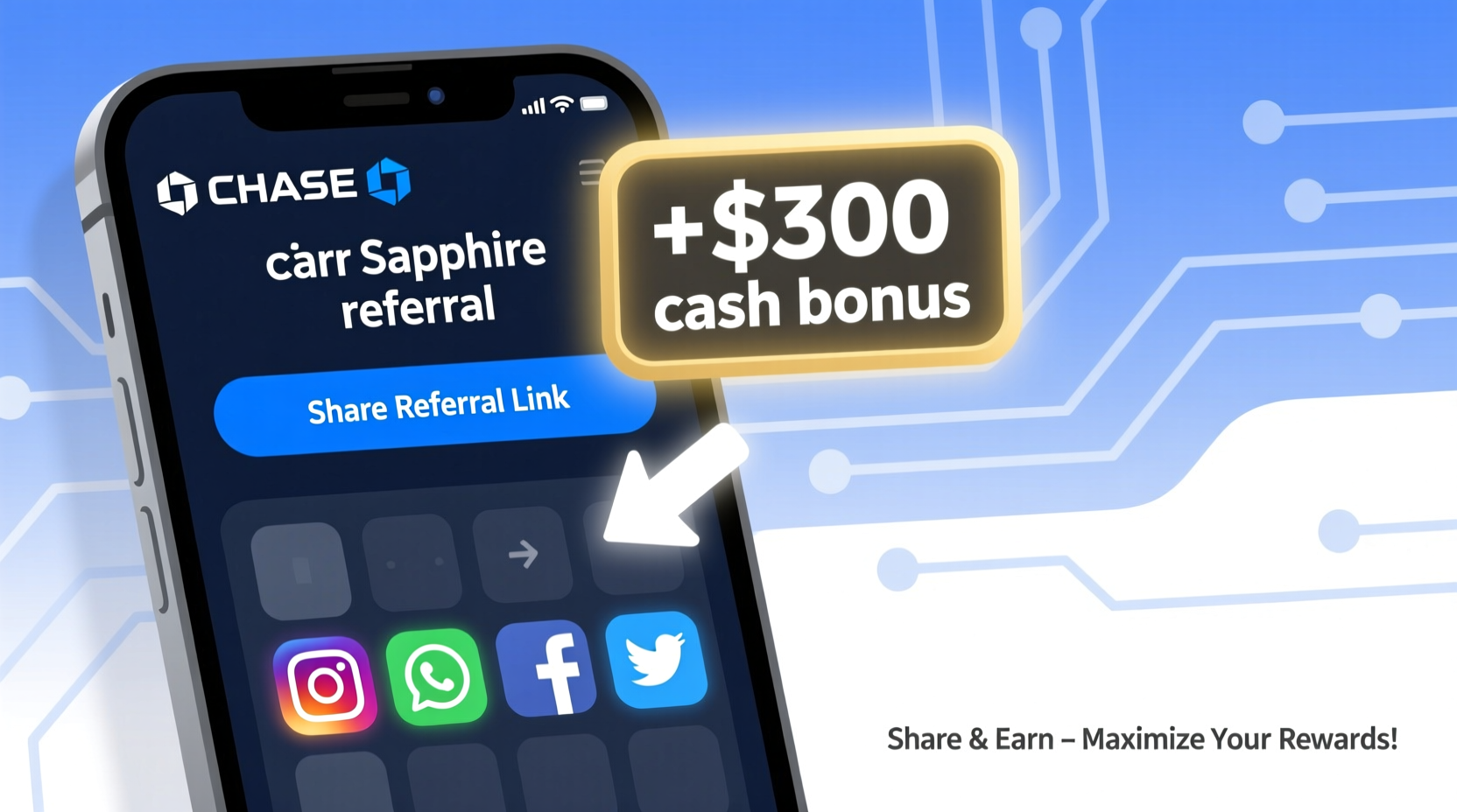 how to easily share your chase sapphire referral link and maximize rewards