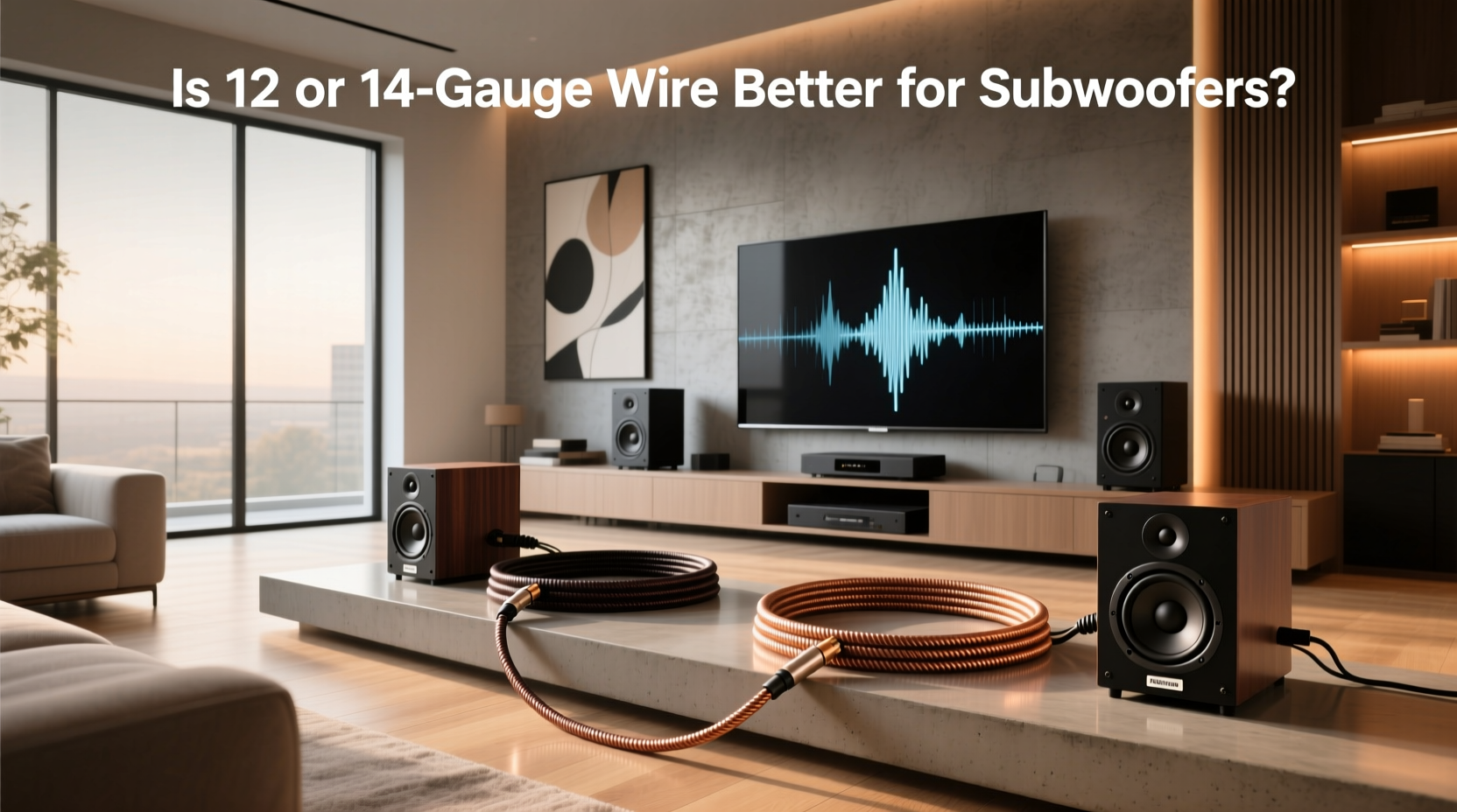 Subwoofer Wire Gauge Guide: How to Choose
