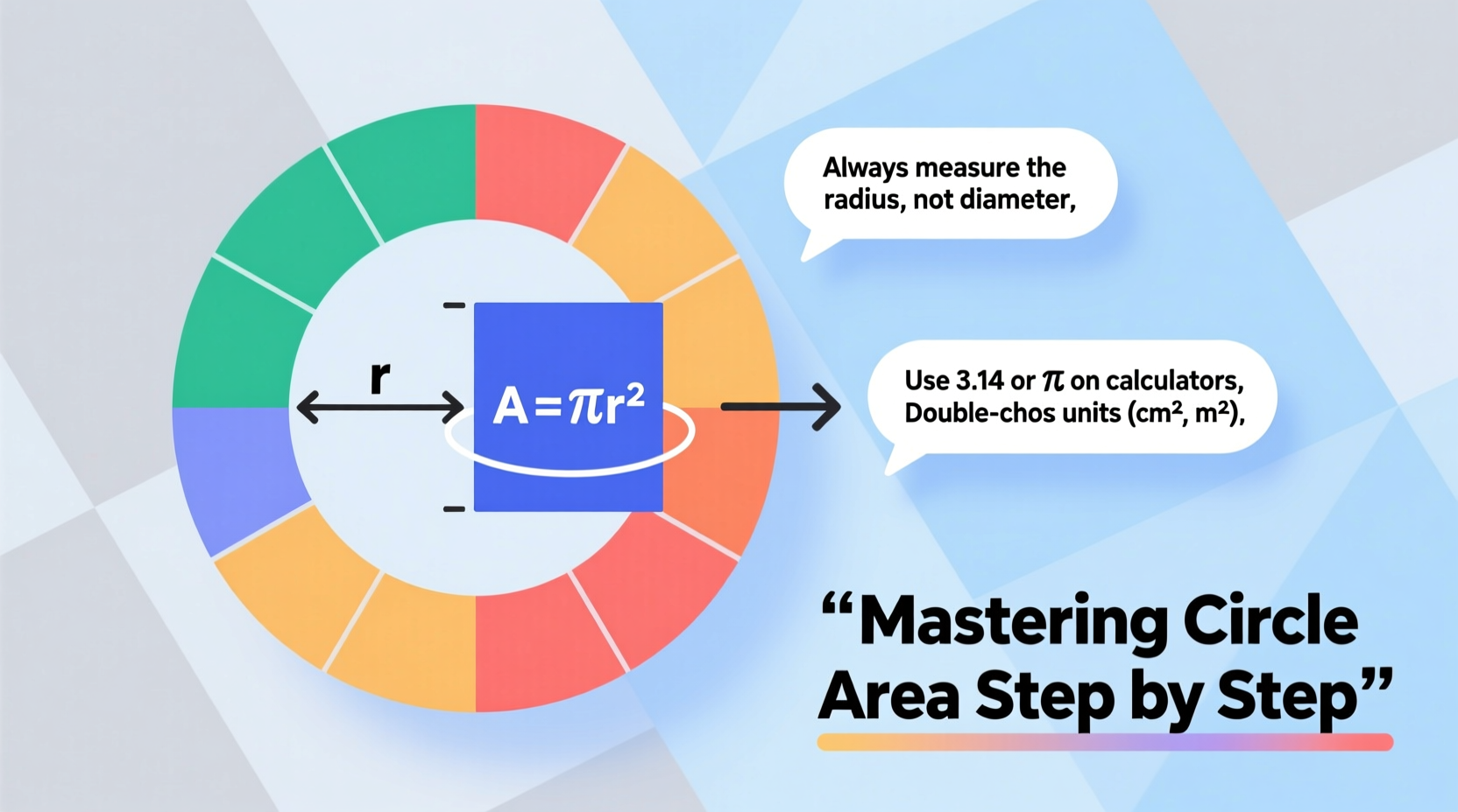 mastering how to find the area of a circle step by step guide with practical tips