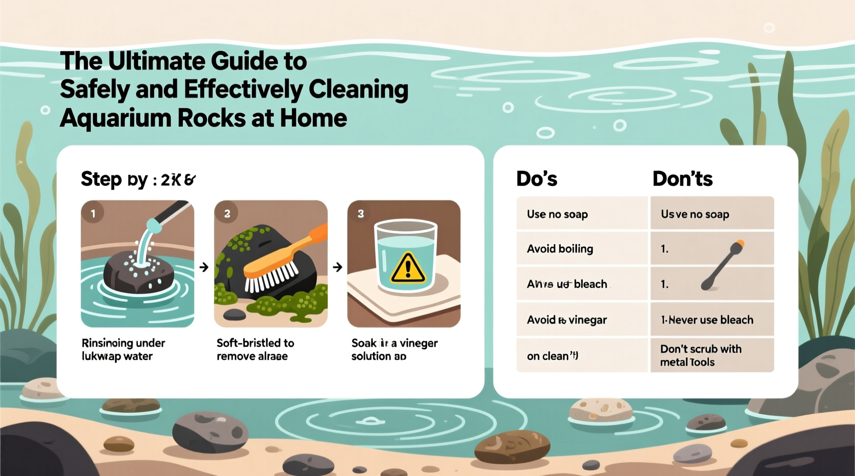 The Ultimate Guide To Safely And Effectively Cleaning Aquarium Rocks At ...