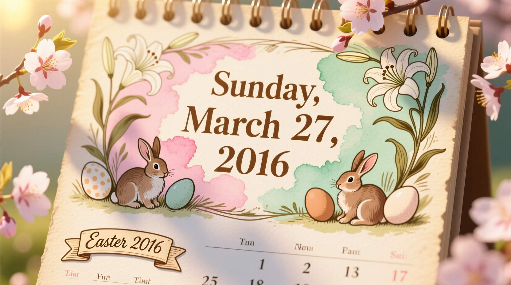 what day was easter 2016
