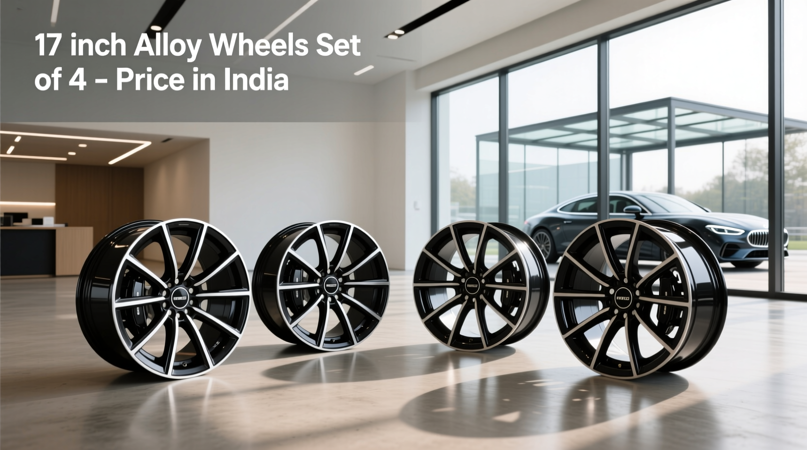17 inch alloy wheels set of 4 price in india