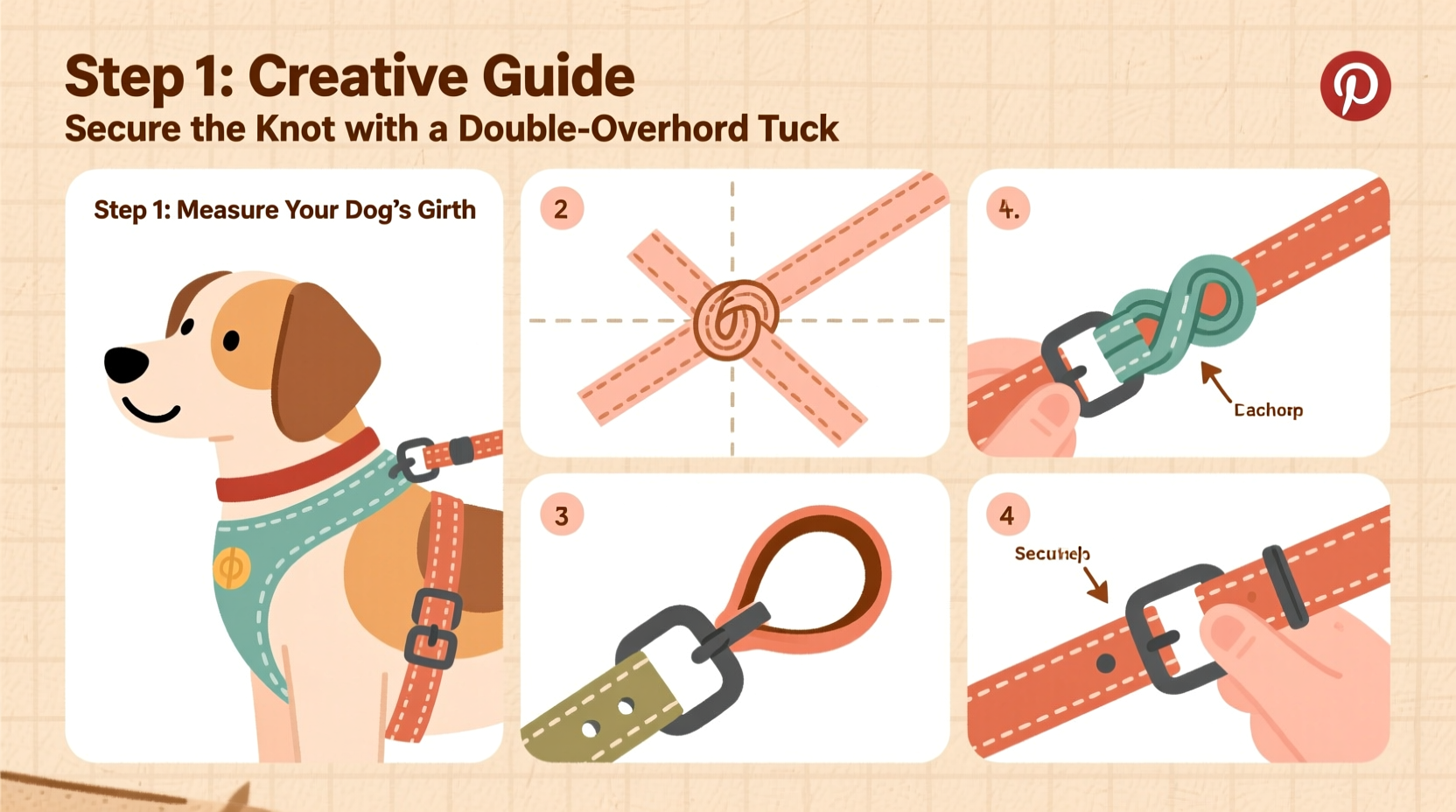creative guide how to transform a leash into a custom dog harness at home