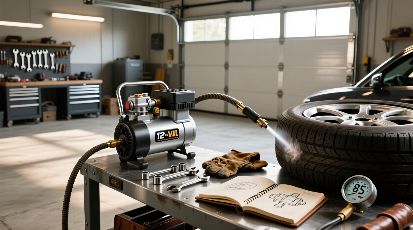How to Fix and Use a 12 Volt Air Compressor Safely