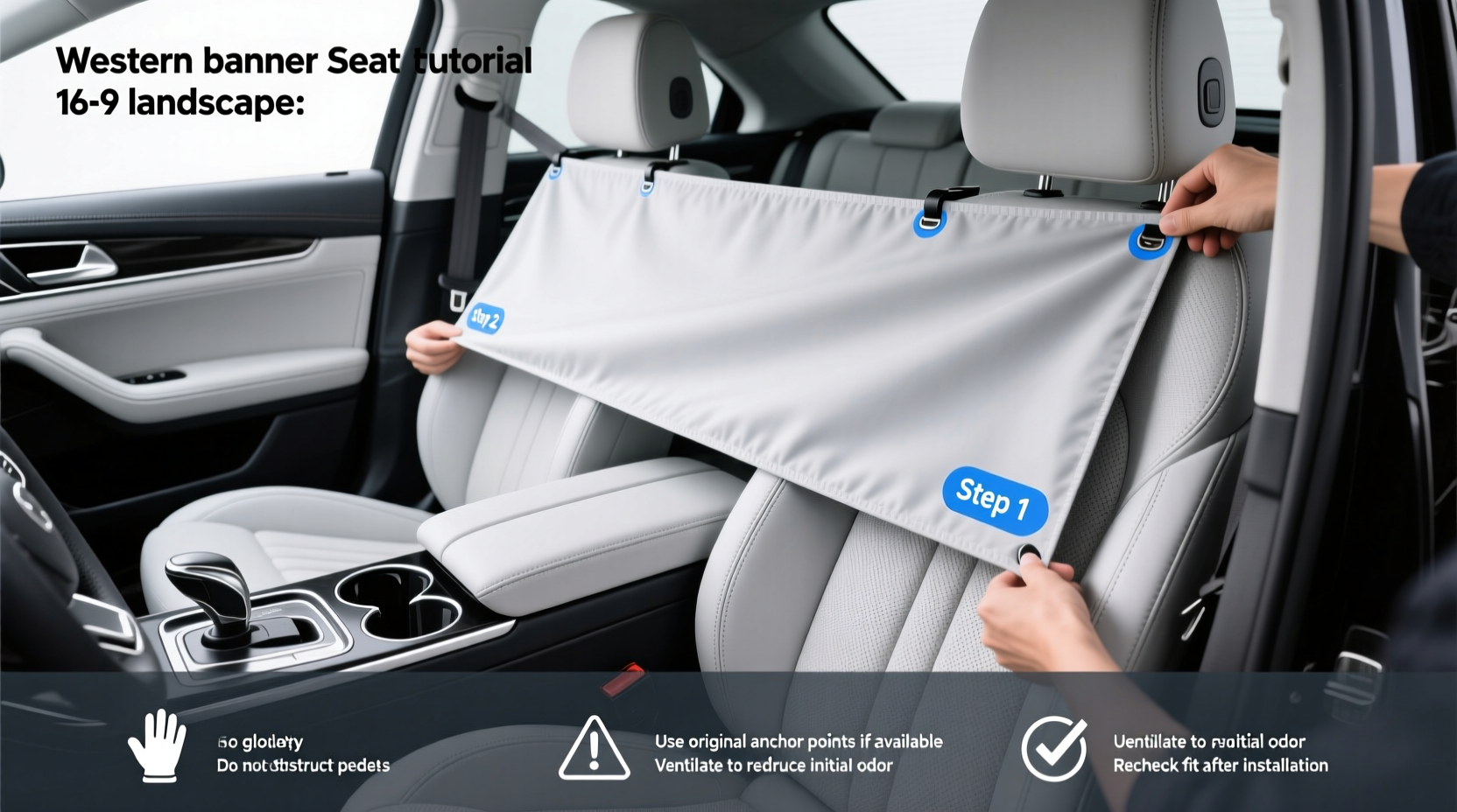 How to Choose Flying Banner Seat Covers Installation