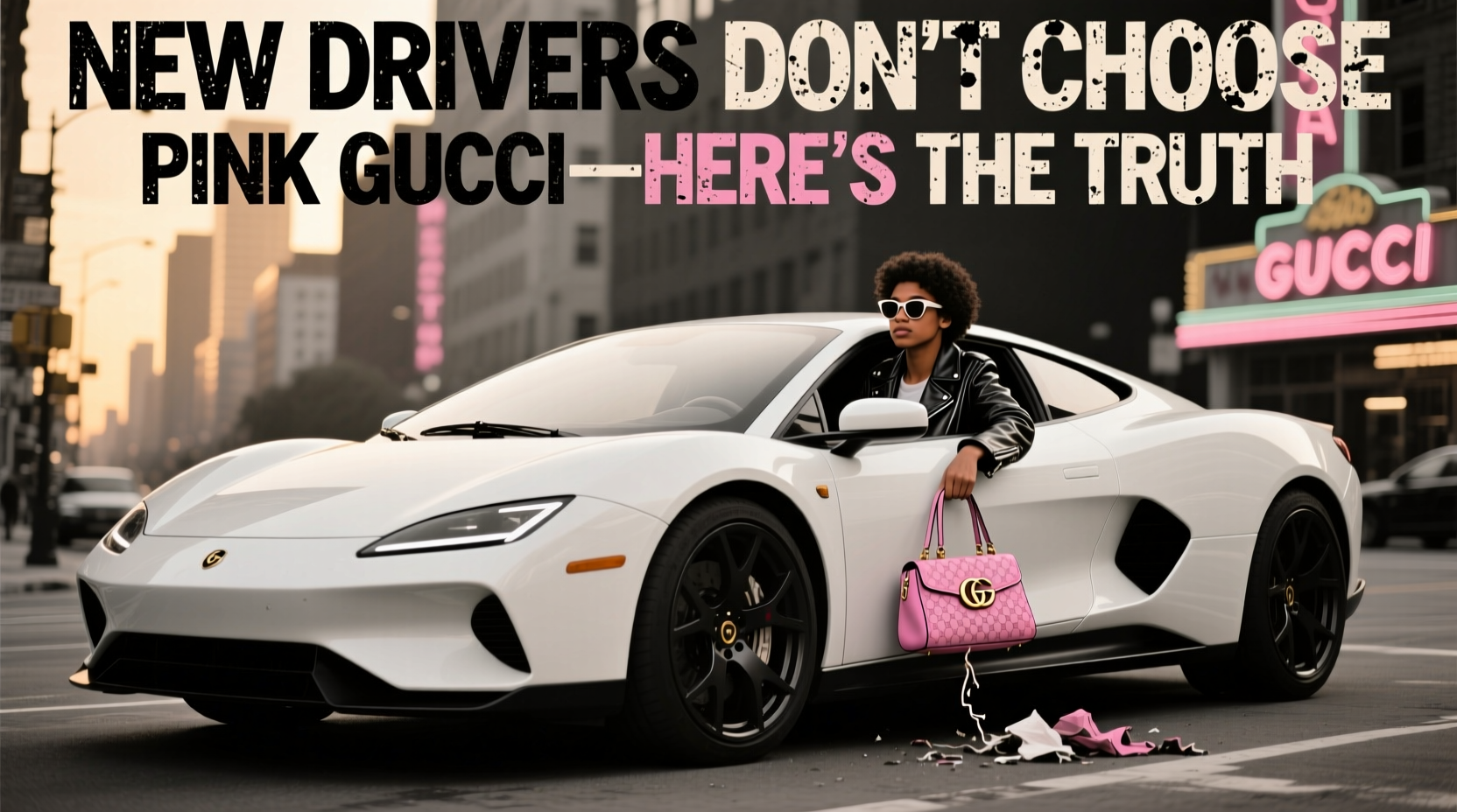 why new drivers choose pink gucci