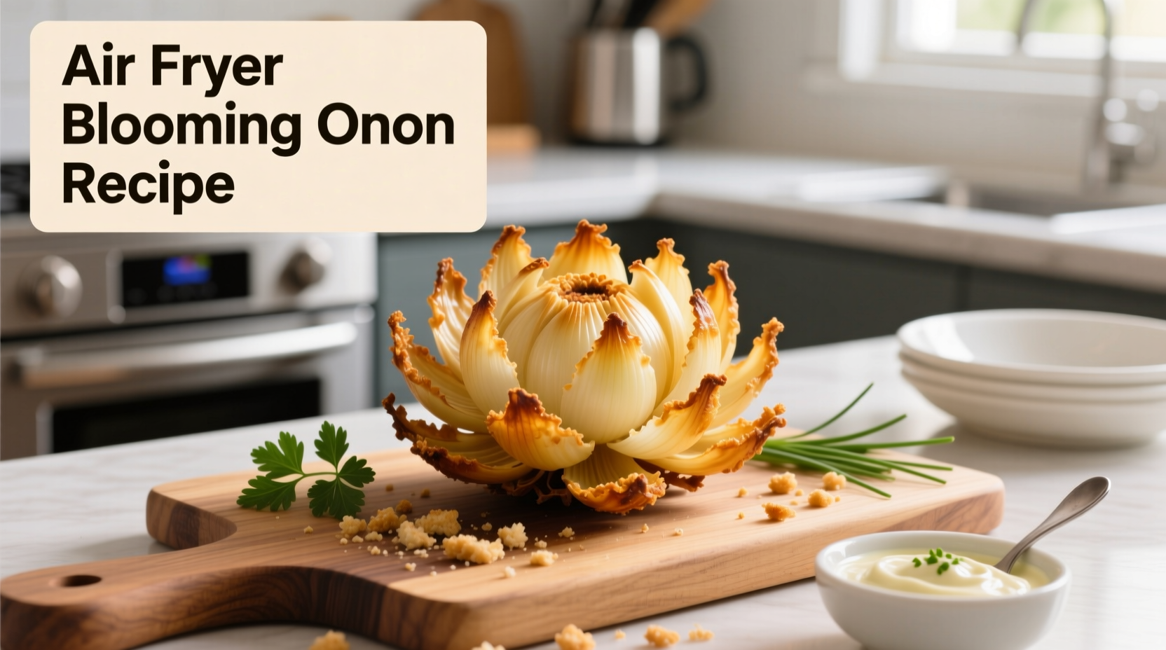 air fryer recipe for blooming onion