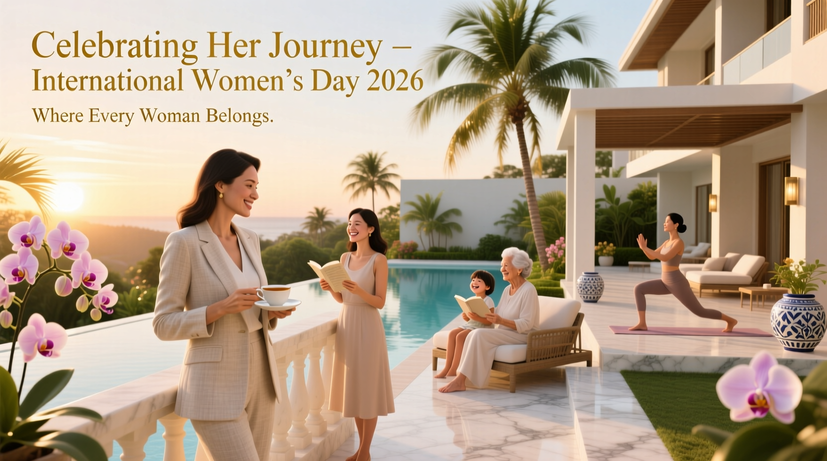 womens day post for hotels