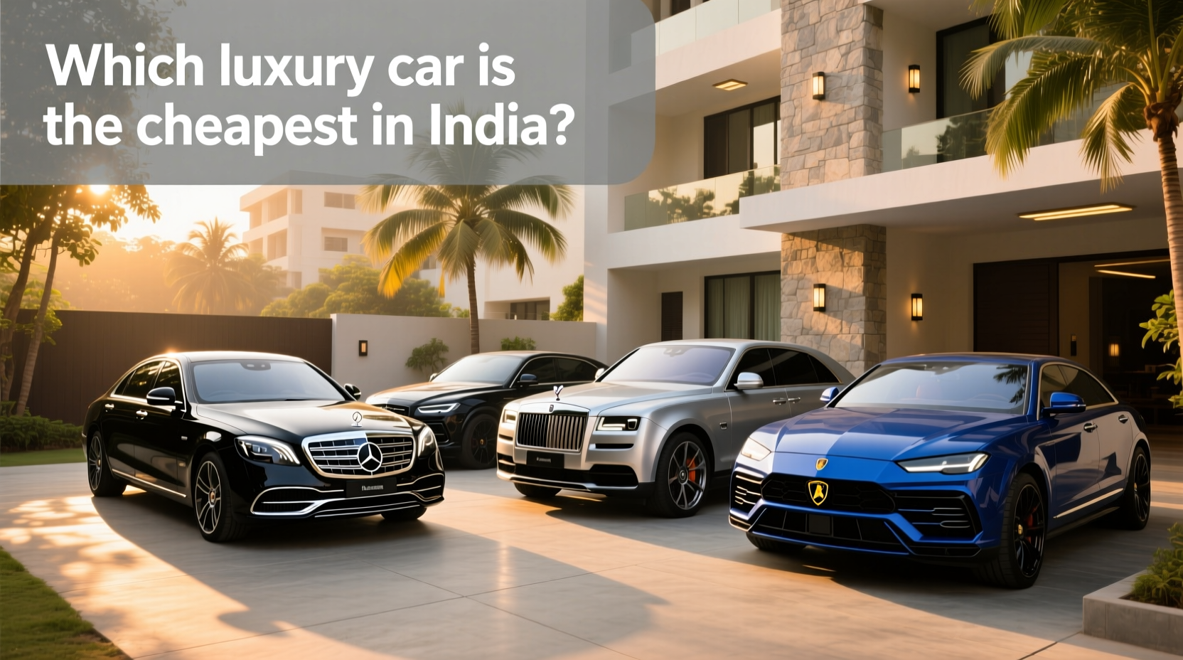 How to Choose a Luxury Car in India: Rent or Buy?