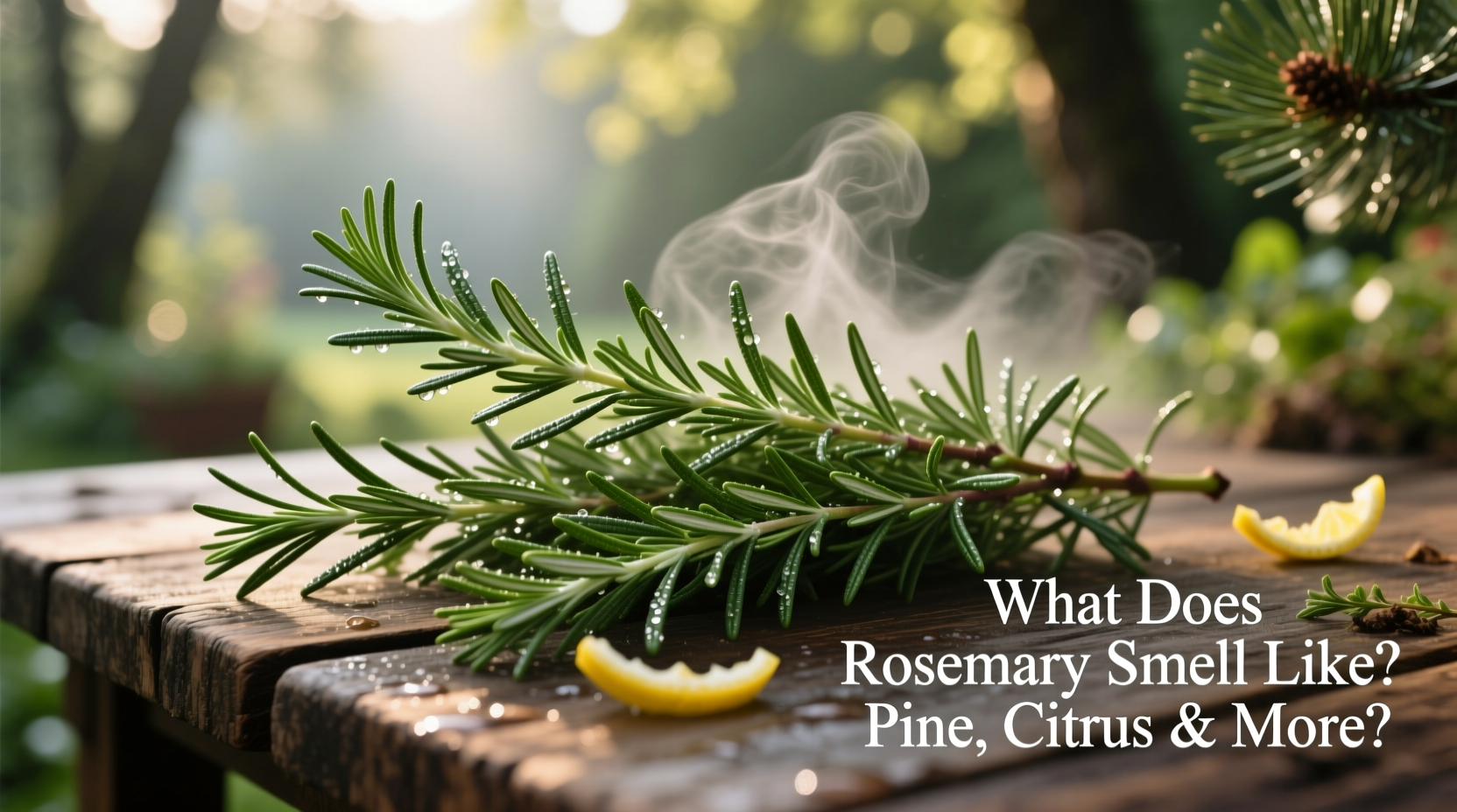What Does Rosemary Smell Like? Pine, Citrus & More