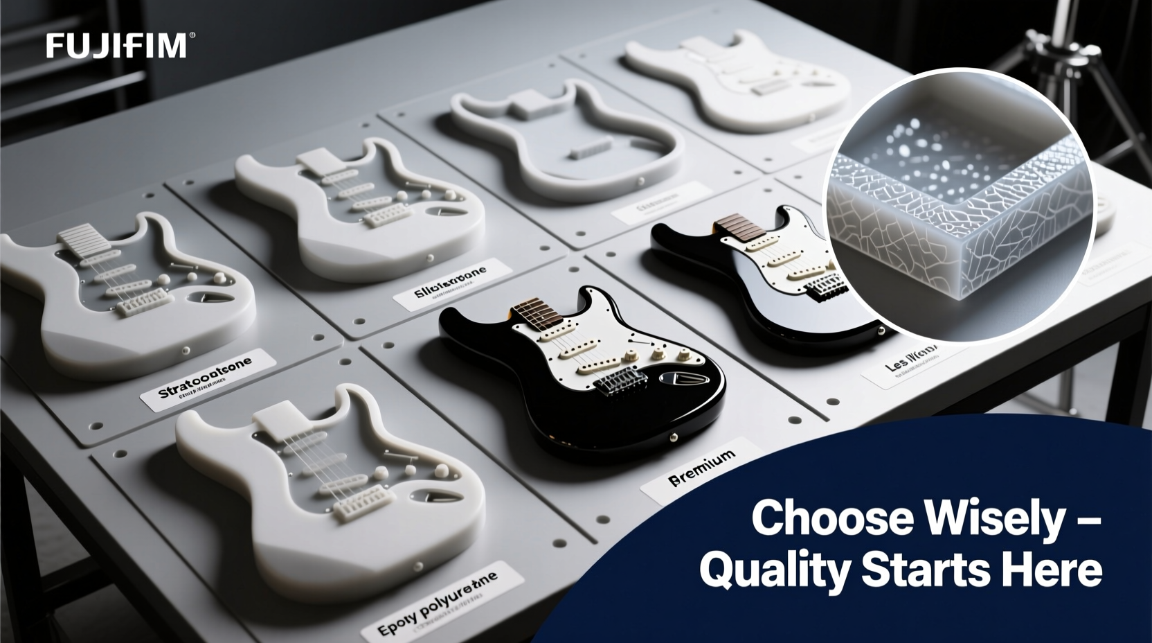 epoxy resin guitar mold