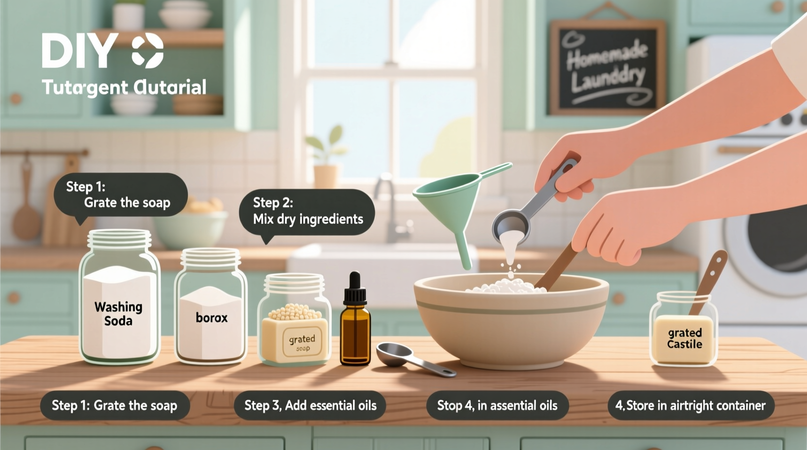 how to make your own laundry detergent