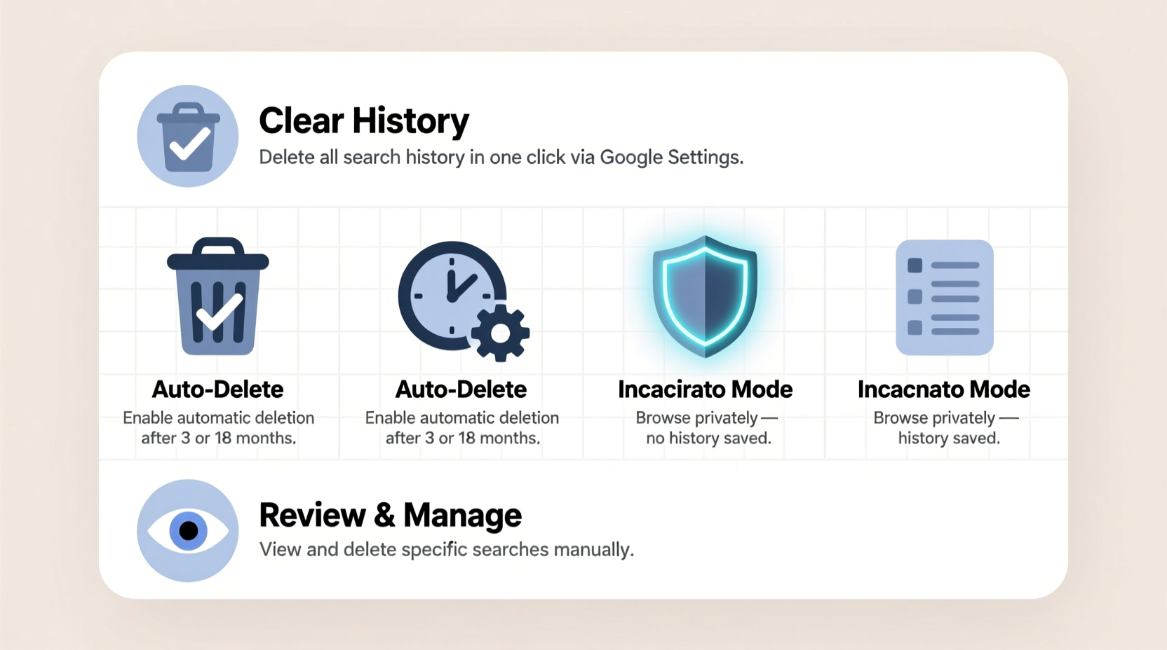 effective ways to clear and manage your google search history for privacy