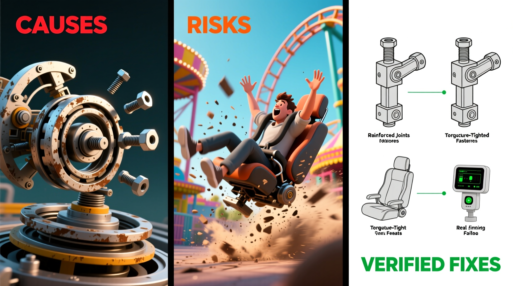 Rotating Seat Safety Failures: Causes, Risks & Verified Fixes