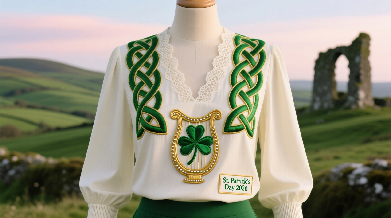 st patricks day womens long sleeve shirts