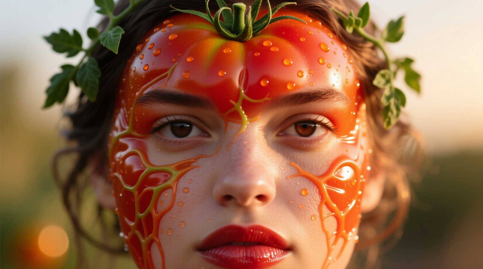 tomato to face
