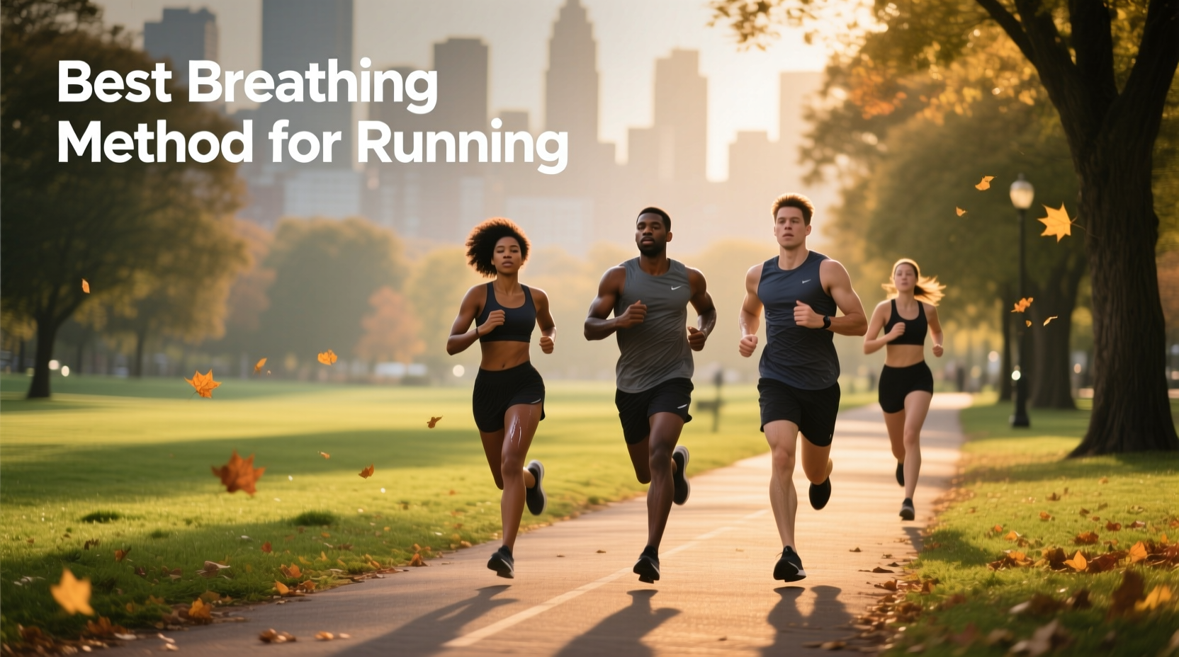 best breathing method for running