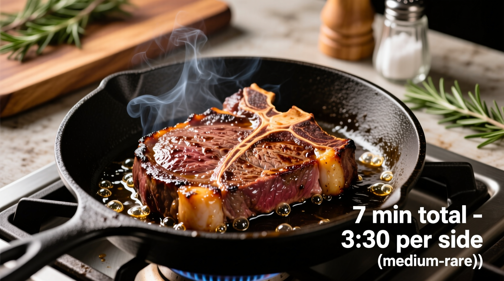 how long does it take to cook steak