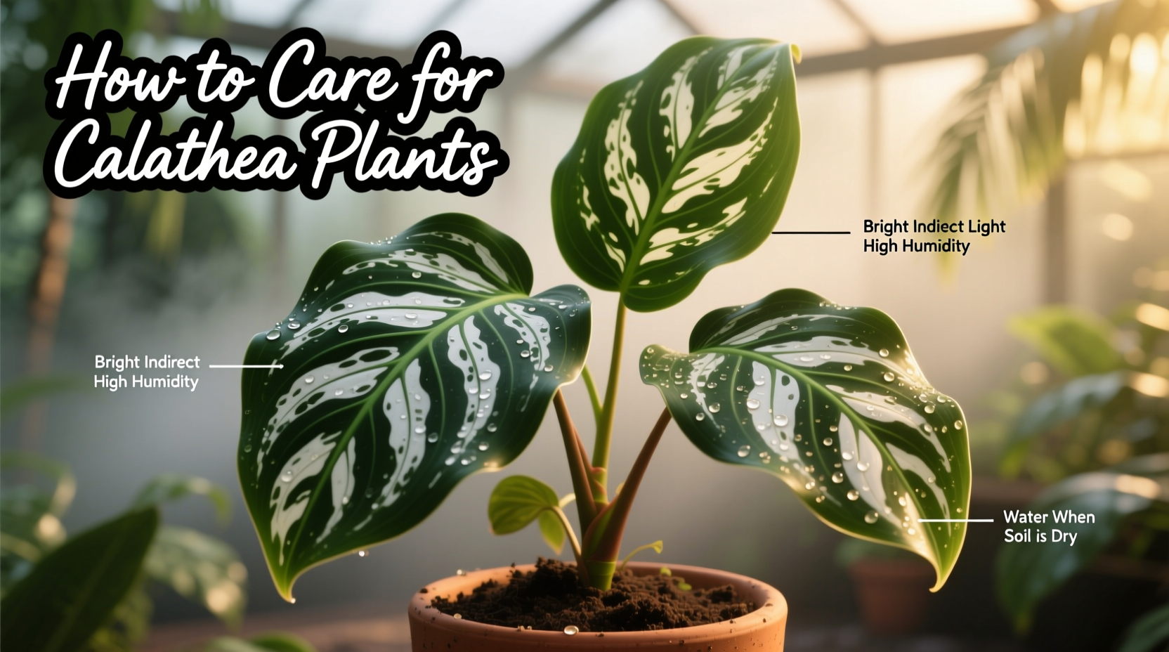 how to care for calathea plants