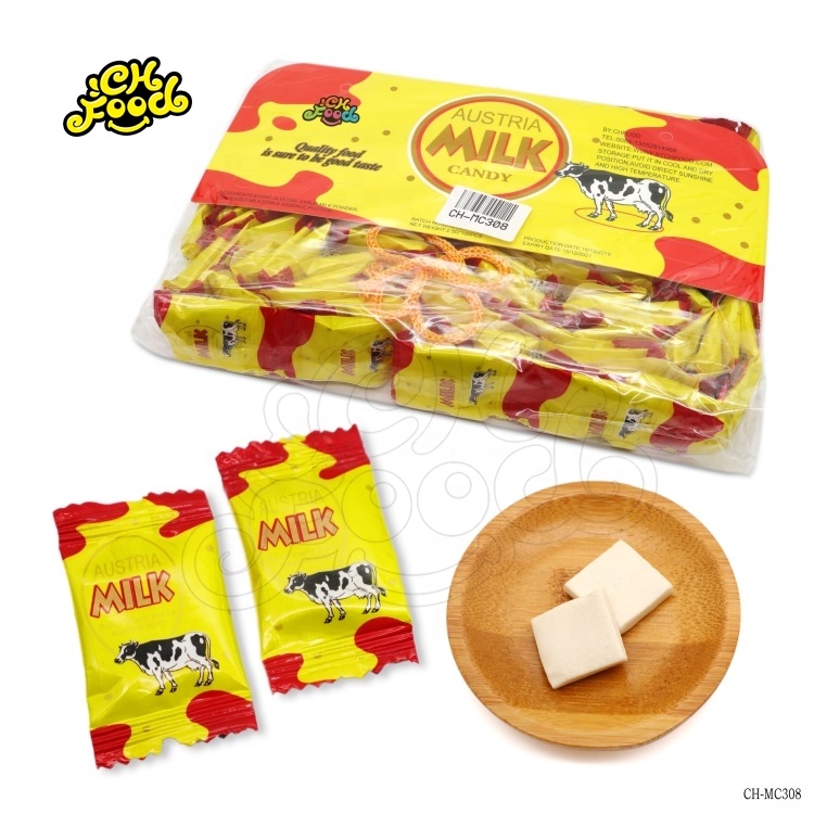 Wholesale Milk Choco Soft Chewy Candy sweets
