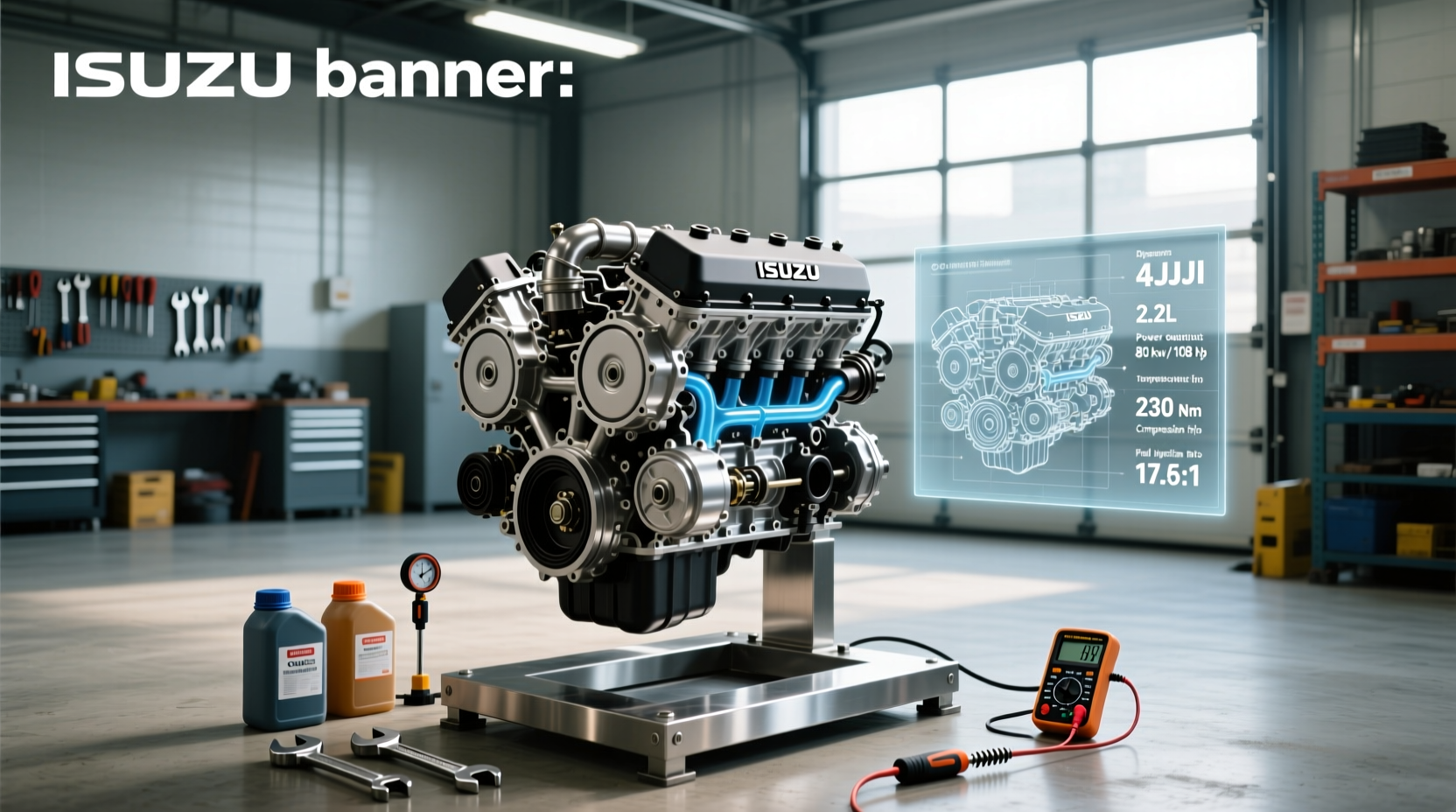 What are the Isuzu 4JJ1 engine specs and how reliable is it?