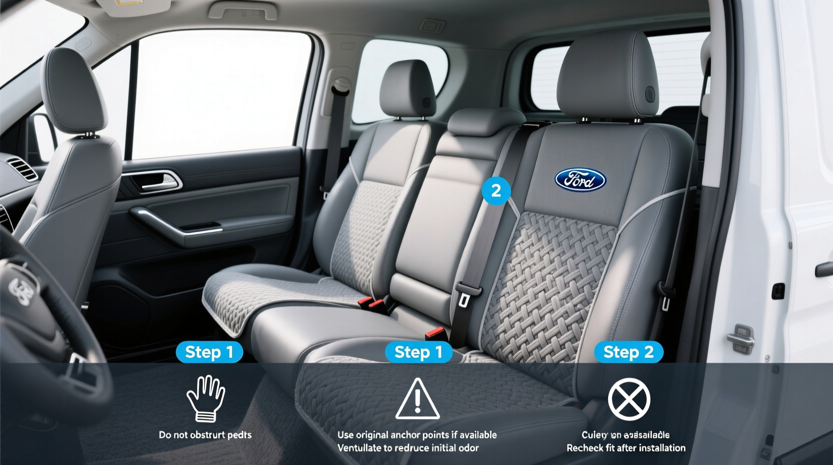 How to Choose Ford Custom Van Seat Covers: Buying Guide