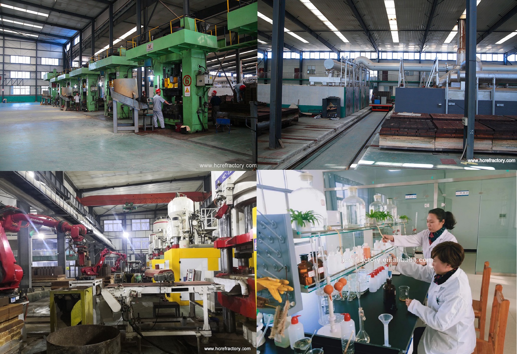 China professional manufacturer produces chrome corundum bricks for rotary heating furnace