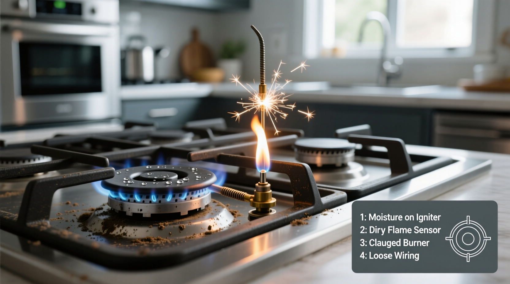 gas stove clicking non stop common causes quick fixes