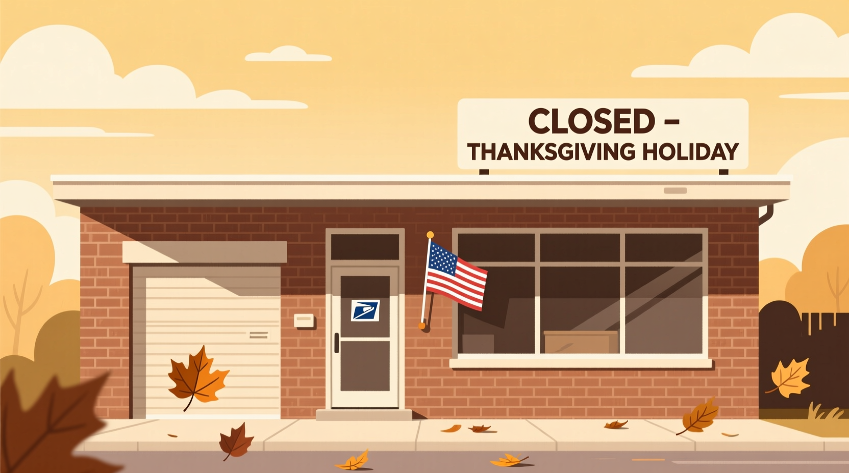 is post office open on thanksgiving