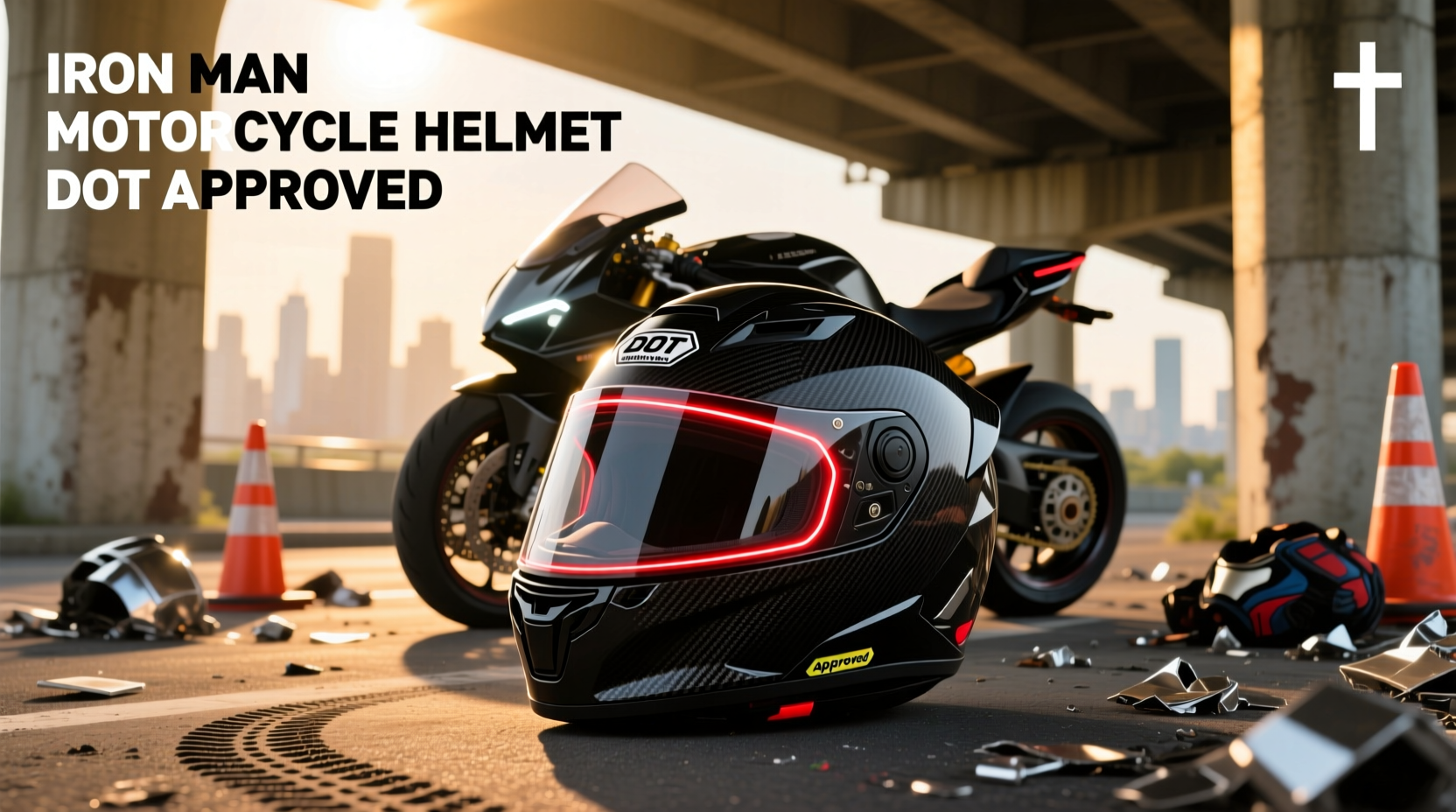 Can an Iron Man motorcycle helmet be DOT approved? Find out here