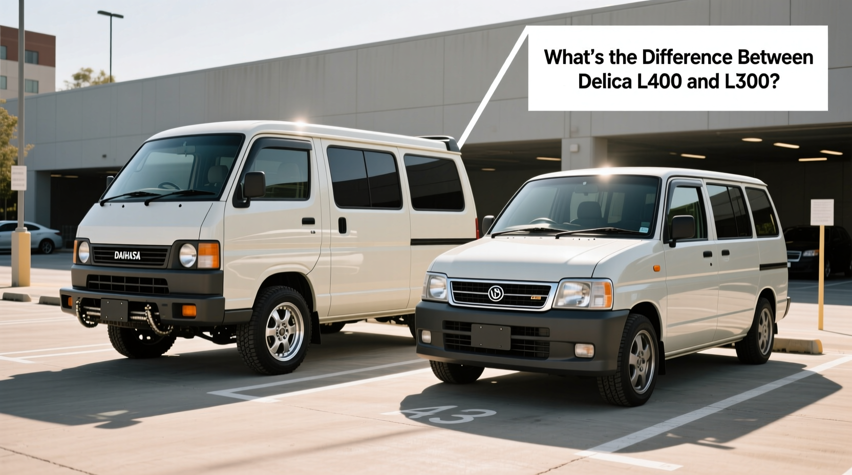 How to Choose Delica L400 vs L300: Buying Guide & Key Differences