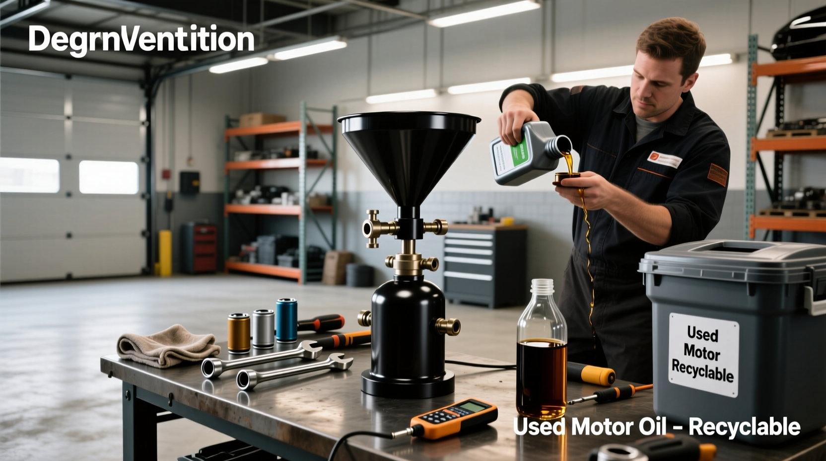 How to choose engine oil collector,What is the best way to dispose of engine oil?