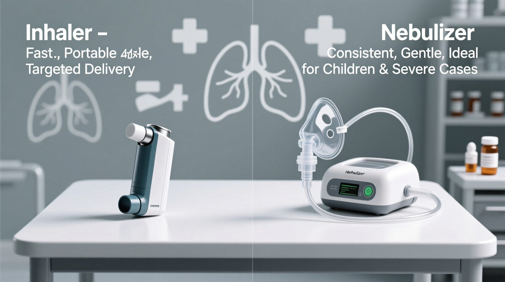 nebulizer vs inhaler is one actually better for asthma copd or is it just hype