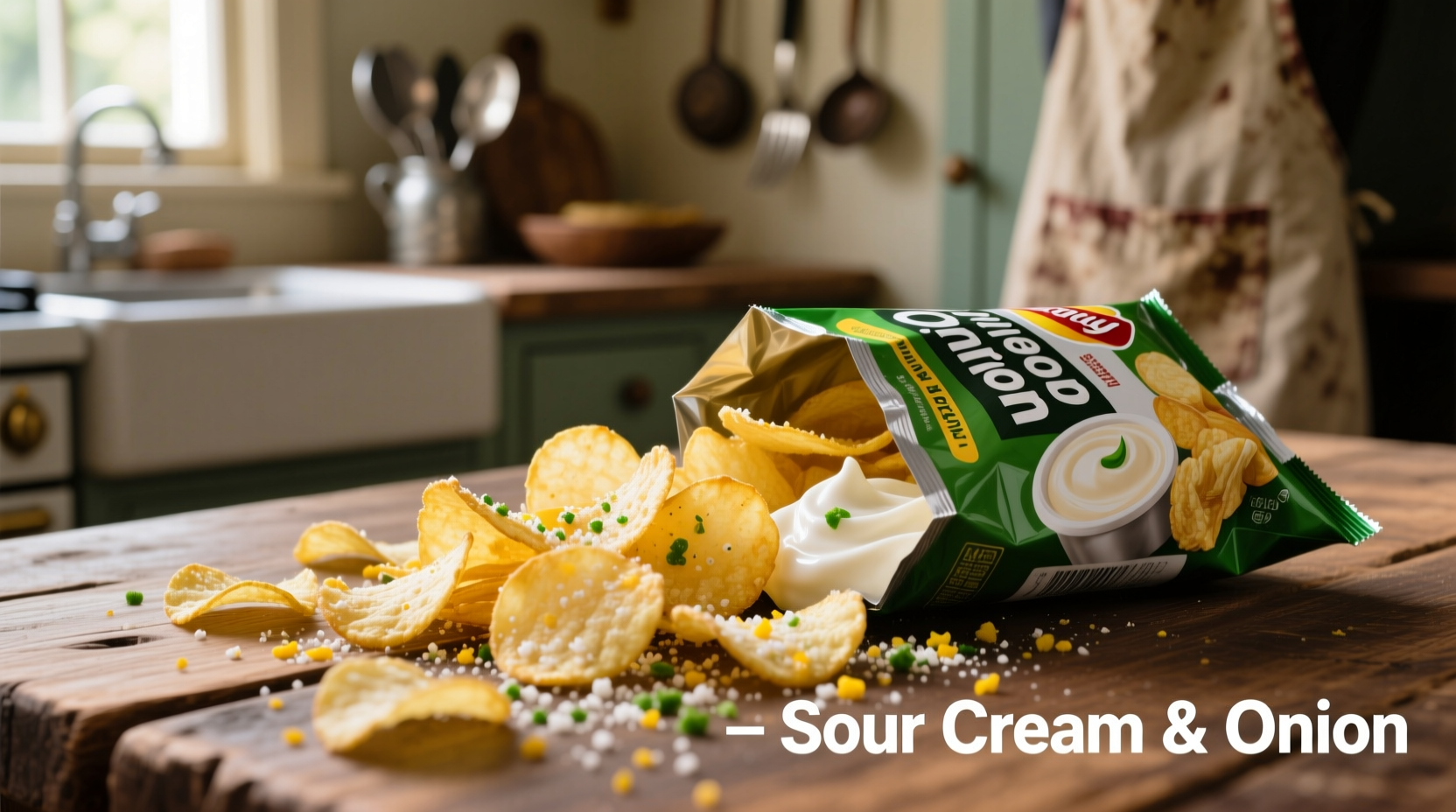 chips sour cream and onion