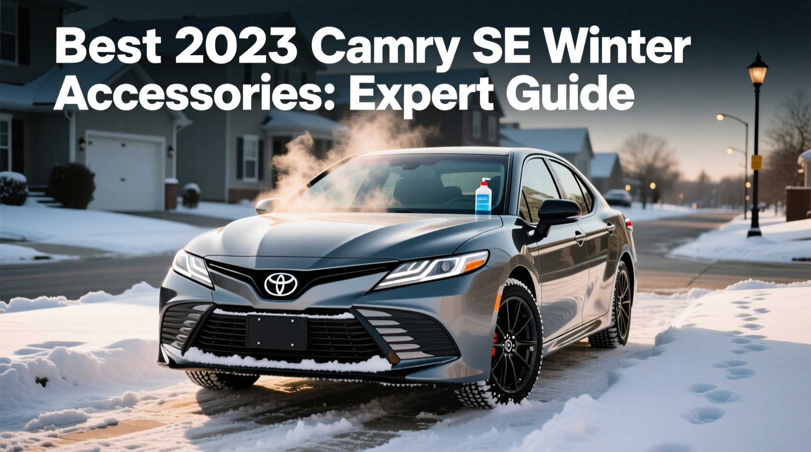 camry 2023 se winter accessories