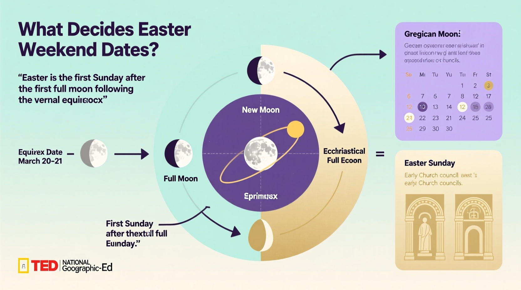 what decides easter weekend