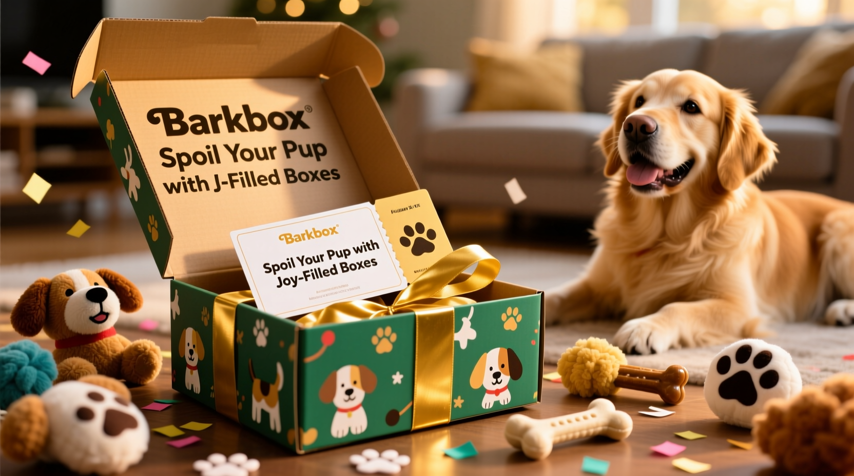 barkbox gift coupon spoil your pup with joy filled boxes