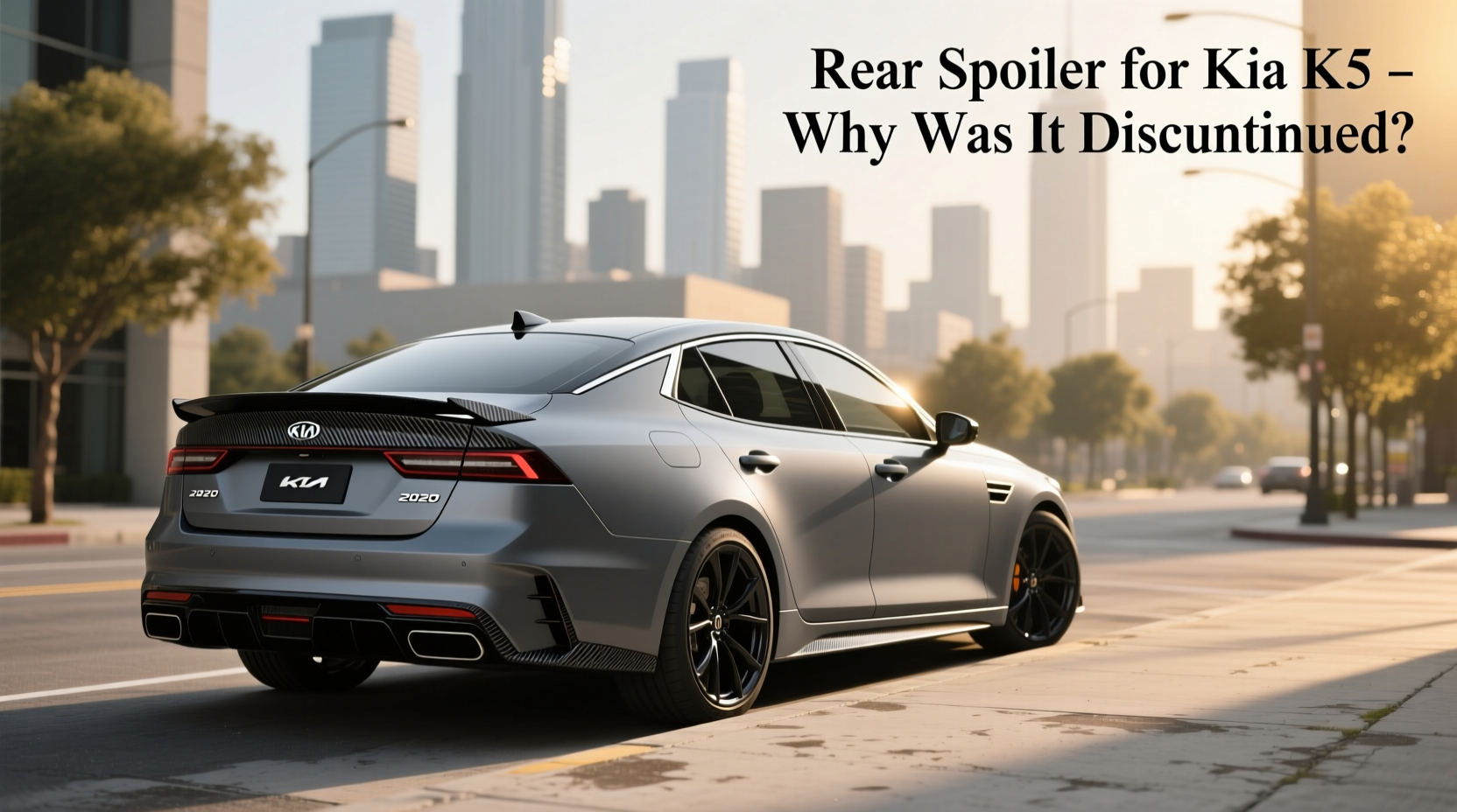 Rear Spoiler for Kia K5: How to Choose & What the Discontinuation Means