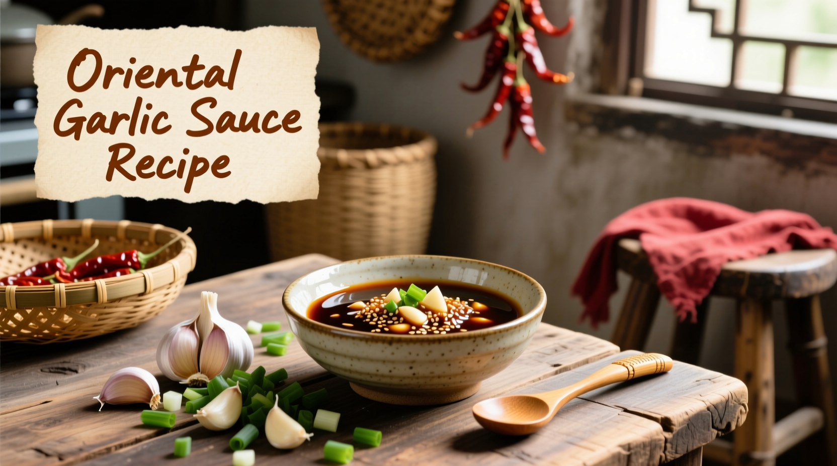 Authentic Oriental Garlic Sauce Recipe in 15 Minutes
