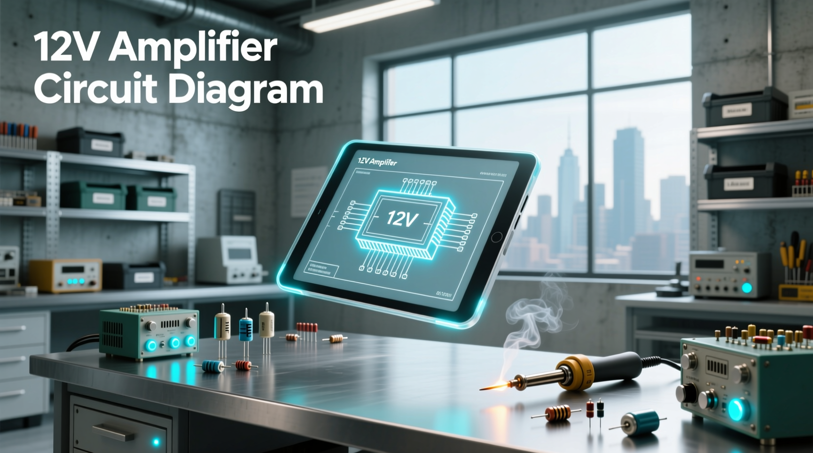 12v amplifier circuit diagram guide